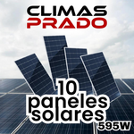 10 Paneles 595 W