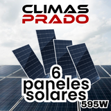 6 Paneles 595 W