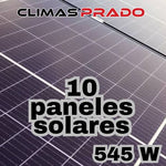 10 Paneles 545 W