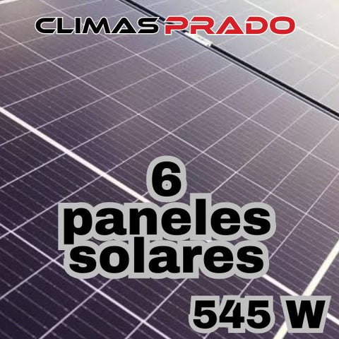 6 Paneles  545 W